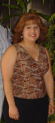 This is a photograph of Maritza Hernandez