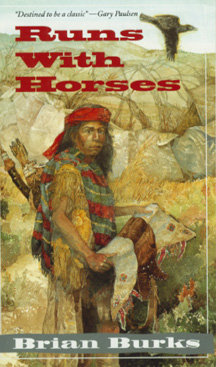 The book jacket shows an Apache warrior.