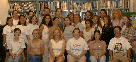 This is a photograph of the Spring, 2000 class.