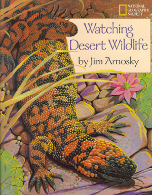 The book jacket shows a Gila monster sunning itself in the Southwest.
