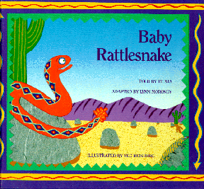 The book jacket shows a baby rattlesnake in the Sonoran Desert.