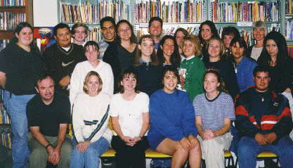 This is a photograph of the Fall, 1999 class.